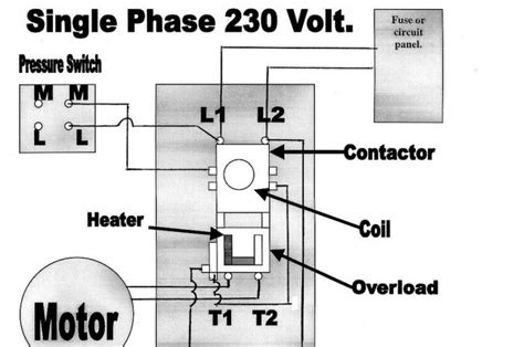 240v Single Phase Compressor Wiring Diagram - Wiring Diagram and ...