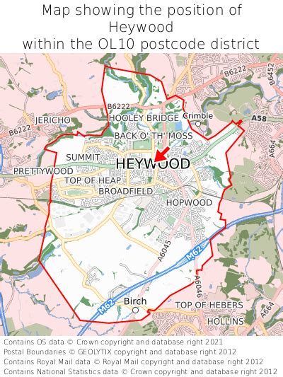 Where is Heywood? Heywood on a map