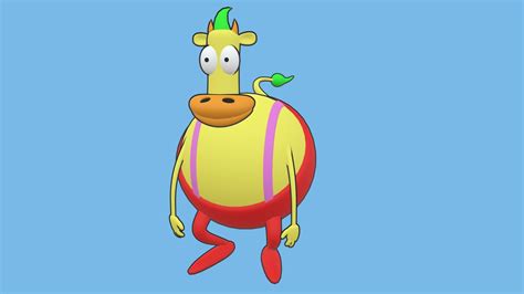 Heffer from Rocko's Modern Life - Buy Royalty Free 3D model by Snootch [9f7b171] - Sketchfab Store