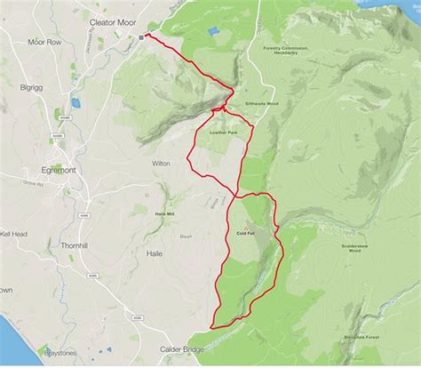 Cleator Moor Map | Cleator moor, Lake District Mountain bike… | Flickr