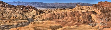 Zabriskie Point Panorama 2 Photograph by Adam Jewell - Pixels