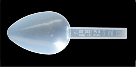 What size is a 5 ml spoon?