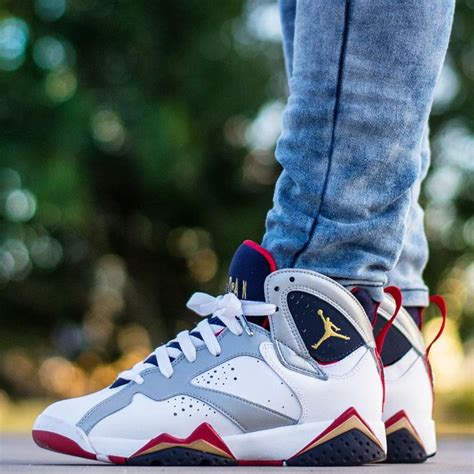 Air Jordan 7 Retro "Olympic" | Jordan shoes retro, Expensive mens shoes ...