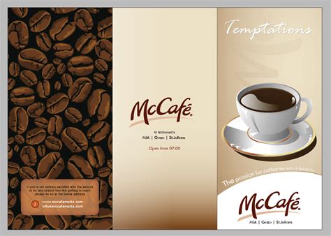 McCafe Menu design _FRONT by mangion on DeviantArt