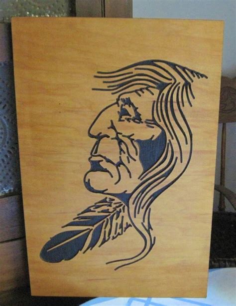 Native American Indian Handmade Wood Carving Wall Art | Native art, Tribal art, Native american ...