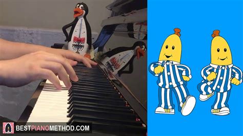 Bananas In Pyjamas - Theme Song (Piano Cover by Amosdoll) | Piano cover ...