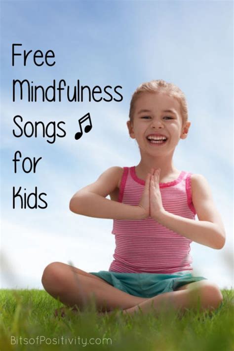 Free Mindfulness Songs for Kids {Calming Songs} - Bits of Positivity