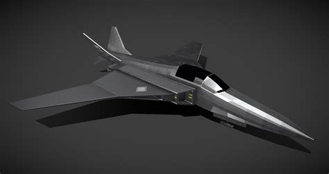 Sci-Fi Fighter Jet - DownloadFree3D.com