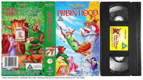 Robin Hood 1973 film (6th July 1992 - UK VHS) - YouTube