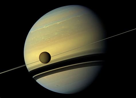 Saturn's moon Titan may be habitable as NASA discovers weird molecule ...