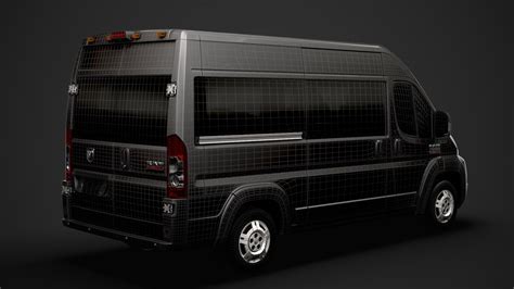 Ram promaster window van 3D model - TurboSquid 1468761