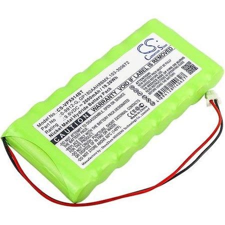 Ilc Replacement for Visonic 0-9912-g Battery 0-9912-G BATTERY VISONIC | Zoro