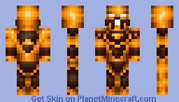 Blaze (Mortal Kombat) Minecraft Skin