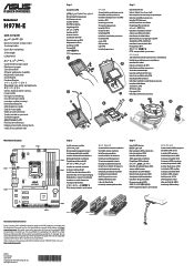 Asus H97M-E Manual