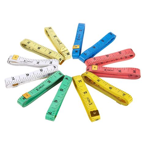 Soft Measuring Tapes - 12-Pack 60-Inch Tailor Tape Measures – Flexible ...