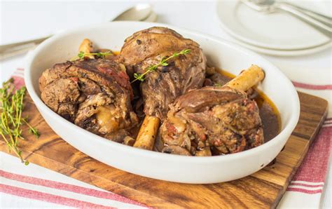 Crock Pot Lamb Shanks Recipe