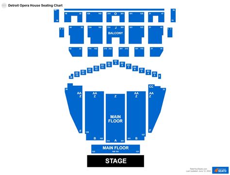 Detroit Opera House Seating Chart - RateYourSeats.com