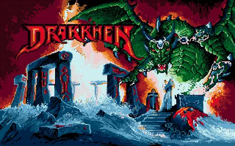 Drakkhen (1990) by Infogrames Amiga game