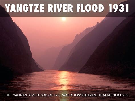 Yangtze River Flood 1931 by Chris Charters