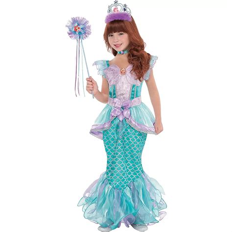 Girls Ariel Costume - The Little Mermaid | Party City