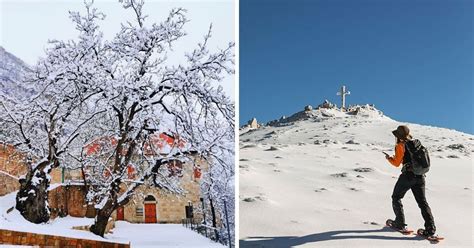 20+ Photos Of The First Snow In Lebanon