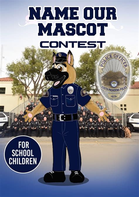 South Pasadena police are asking the city’s students for help naming ...