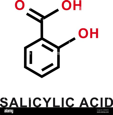 Salicylic acid chemical formula. Salicylic acid chemical molecular ...