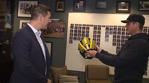 Inside Jim Harbaugh's office: Michigan coach gives behind-the-scenes ...