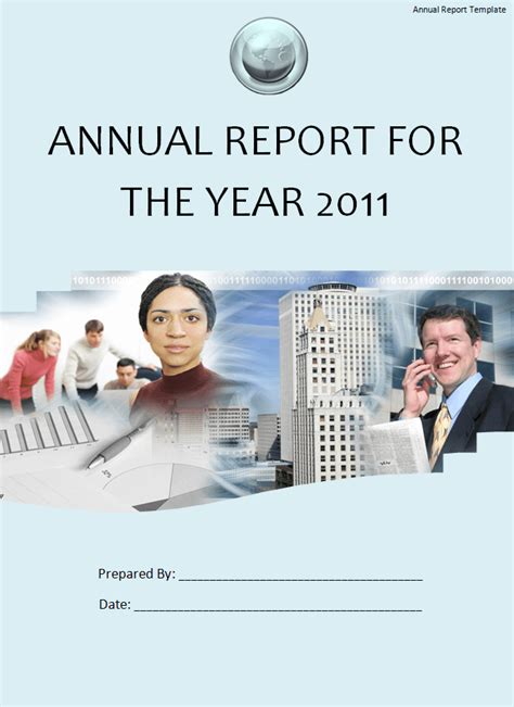 Annual Report Example → Free Report Examples