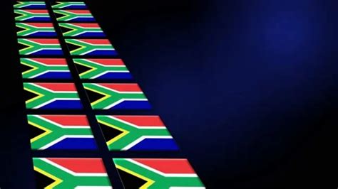 South Africa Flag Animated Background 3d... | Stock Video | Pond5