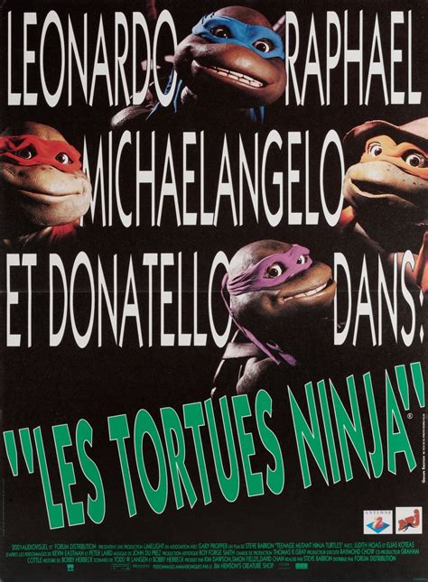 Teenage Mutant Ninja Turtles Original 1990 French Petite Movie Poster - Posteritati Movie Poster ...