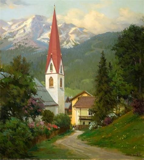 Landscape Paintings By John Pototschnik | Landscape paintings, Landscape art, Landscape