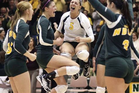 Bison volleyball team gains NCAA tournament berth after rallying for ...