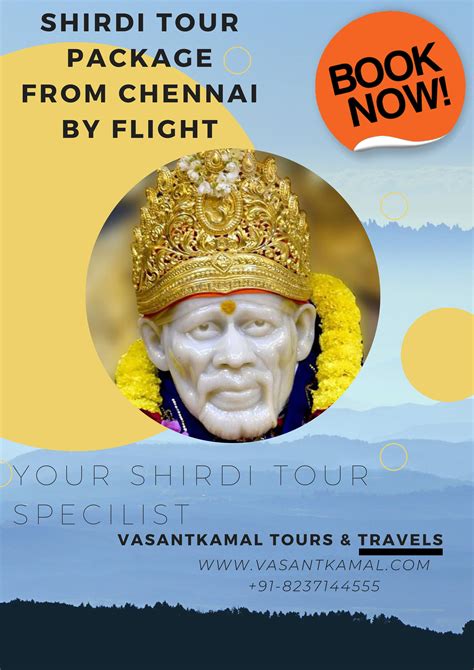 Shirdi tour Specialist | Tour packages, Tours, Chennai