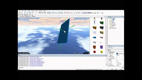 ROBLOX Building Tutorials - 1: Studio Basics - YouTube