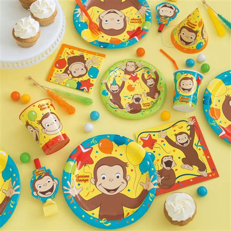 Curious George Birthday Party Supplies - Walmart.com