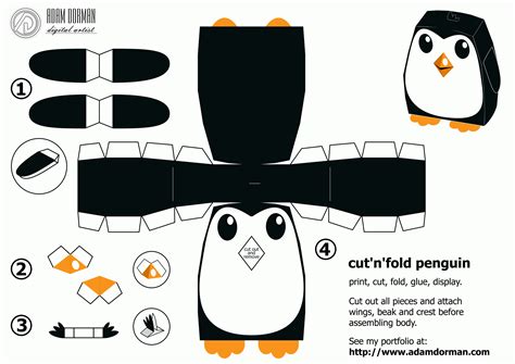 Printable Papercraft Templates