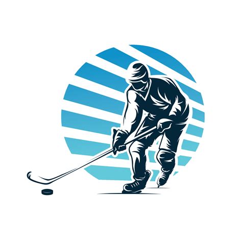 Hockey Sport Logo. Winter Sport Logo Design Template 14798351 Vector ...