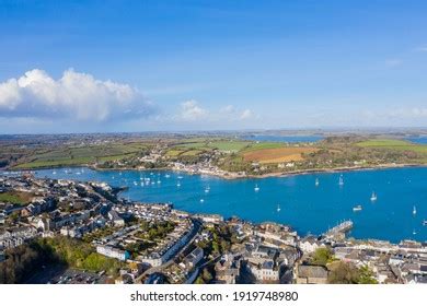 Falmouth Harbour Cornwall England On Beautiful Stock Photo 1919748980 ...