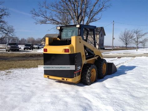 2001 Cat 216 Skid Steer Caterpillar Bobcat