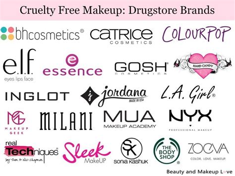 cruelty-free-drugstore-makeup-brands | Cruelty free makeup brands, Cruelty free makeup, Cruelty ...