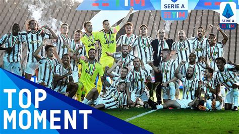 Juventus Lift the Serie A Trophy! | Juventus 1-3 Roma | Top Moment | Serie A TIM - YouTube