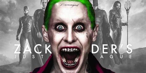 Justice League: Zack Snyder Shares Jared Leto Joker Image | CBR