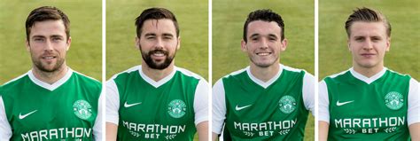 FOUR HIBERNIAN PLAYERS IN PFA TEAM OF THE YEAR