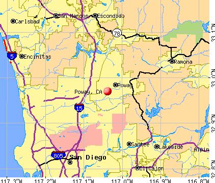 Poway, California (CA) profile: population, maps, real estate, averages, homes, statistics ...