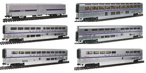 HO Brass CON OMI Overland Models, Amtrak Superliner II Dining Car Factory Painted 38039 ...