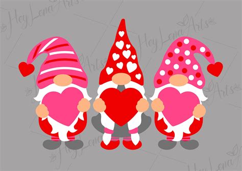 Valentines Day Svg Valentines Gnomes SVG Valentines Shirt - Etsy