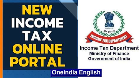 Income Tax Department is to launch new user-friendly online e-filing portal | Oneindia News ...