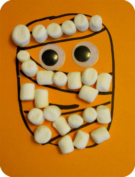 Toddler Approved!: Silly Halloween Marshmallow Designs