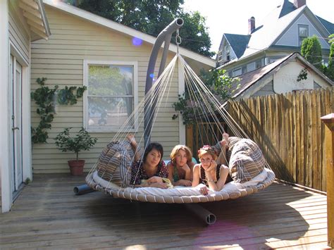 Daybed, Outdoor Bed, Canopy Bed | The Floating Bed Co | Outdoor hammock bed, Outdoor hammock ...